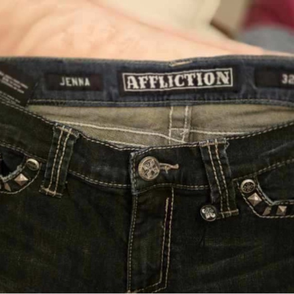 Affliction Dark Wash Jeans